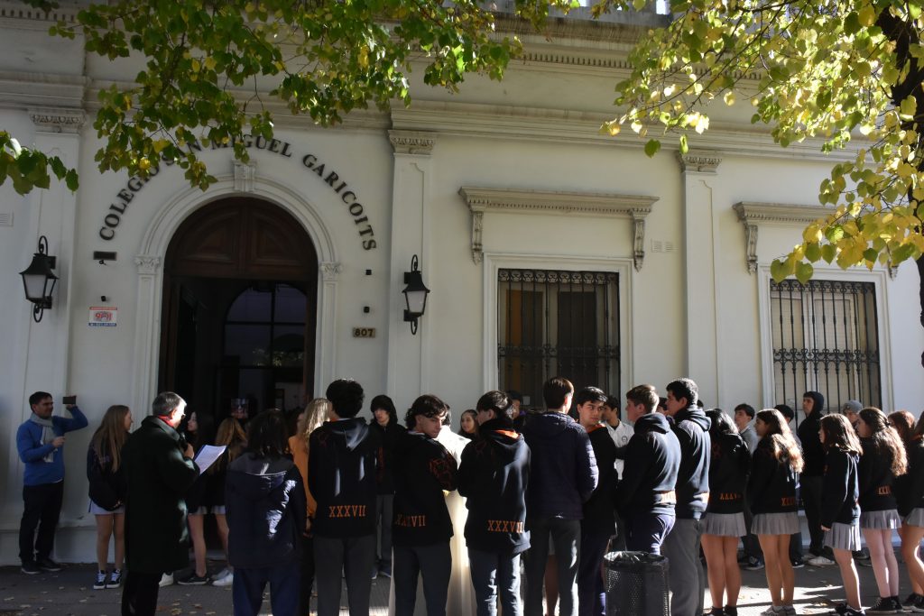 Acto en homenaje a los 40 años del colegio San Miguel Garicoïts
