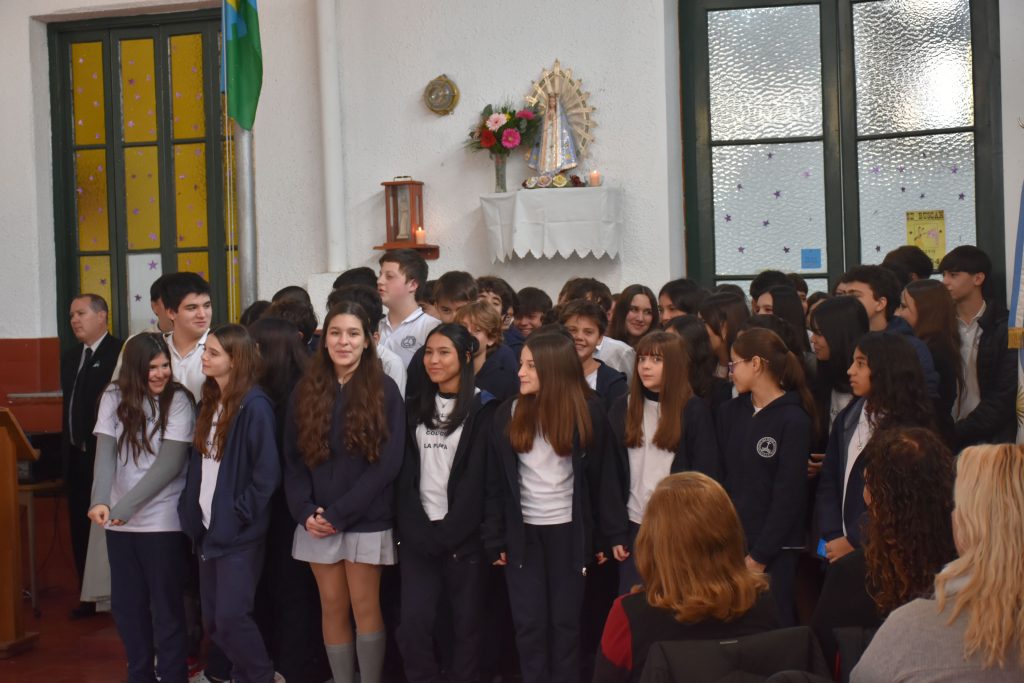 Acto en homenaje a los 40 años del colegio San Miguel Garicoïts
