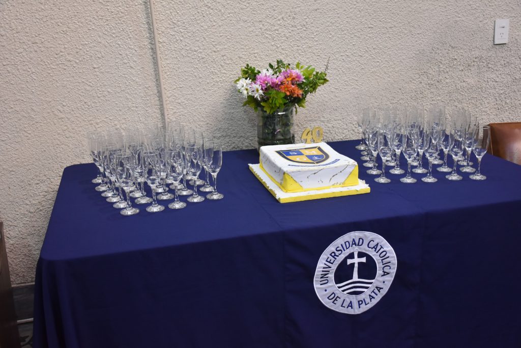 Acto en homenaje a los 40 años del colegio San Miguel Garicoïts