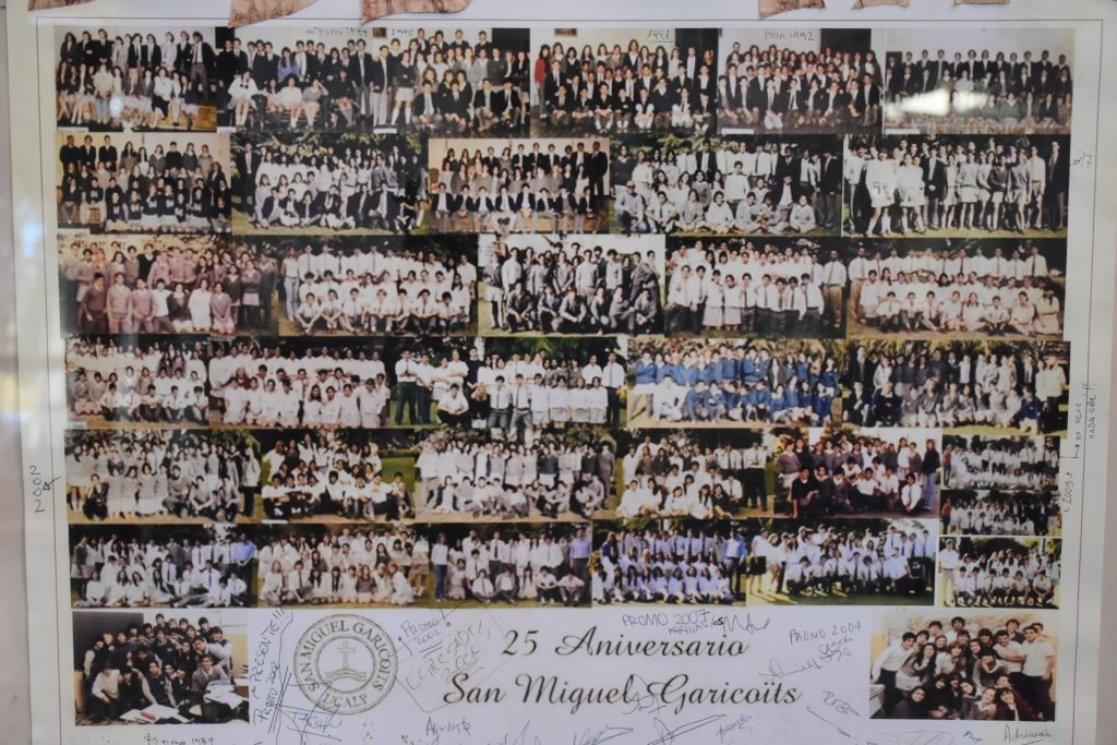 Acto en homenaje a los 40 años del colegio San Miguel Garicoïts
