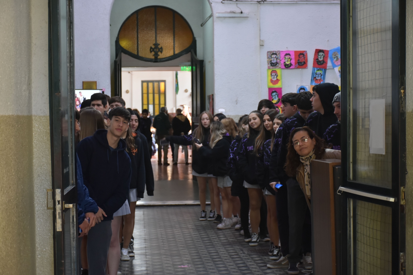Acto en homenaje a los 40 años del colegio San Miguel Garicoïts