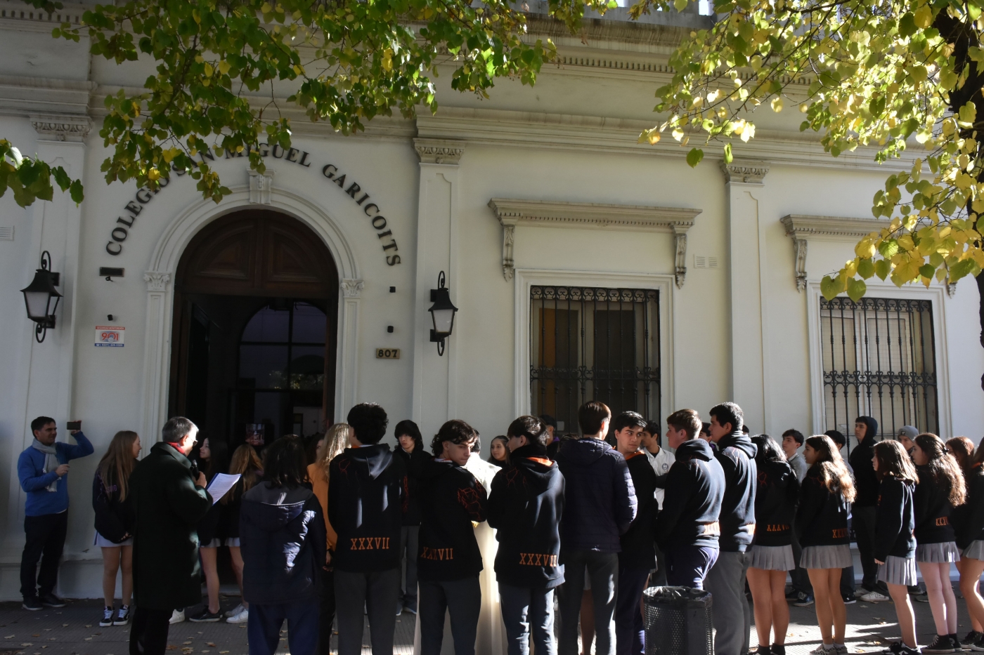 Acto en homenaje a los 40 años del colegio San Miguel Garicoïts