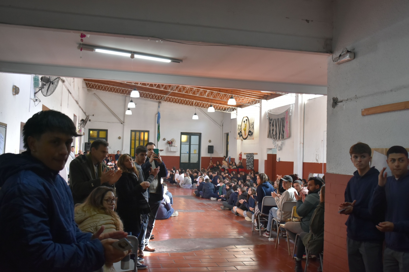 Acto en homenaje a los 40 años del colegio San Miguel Garicoïts