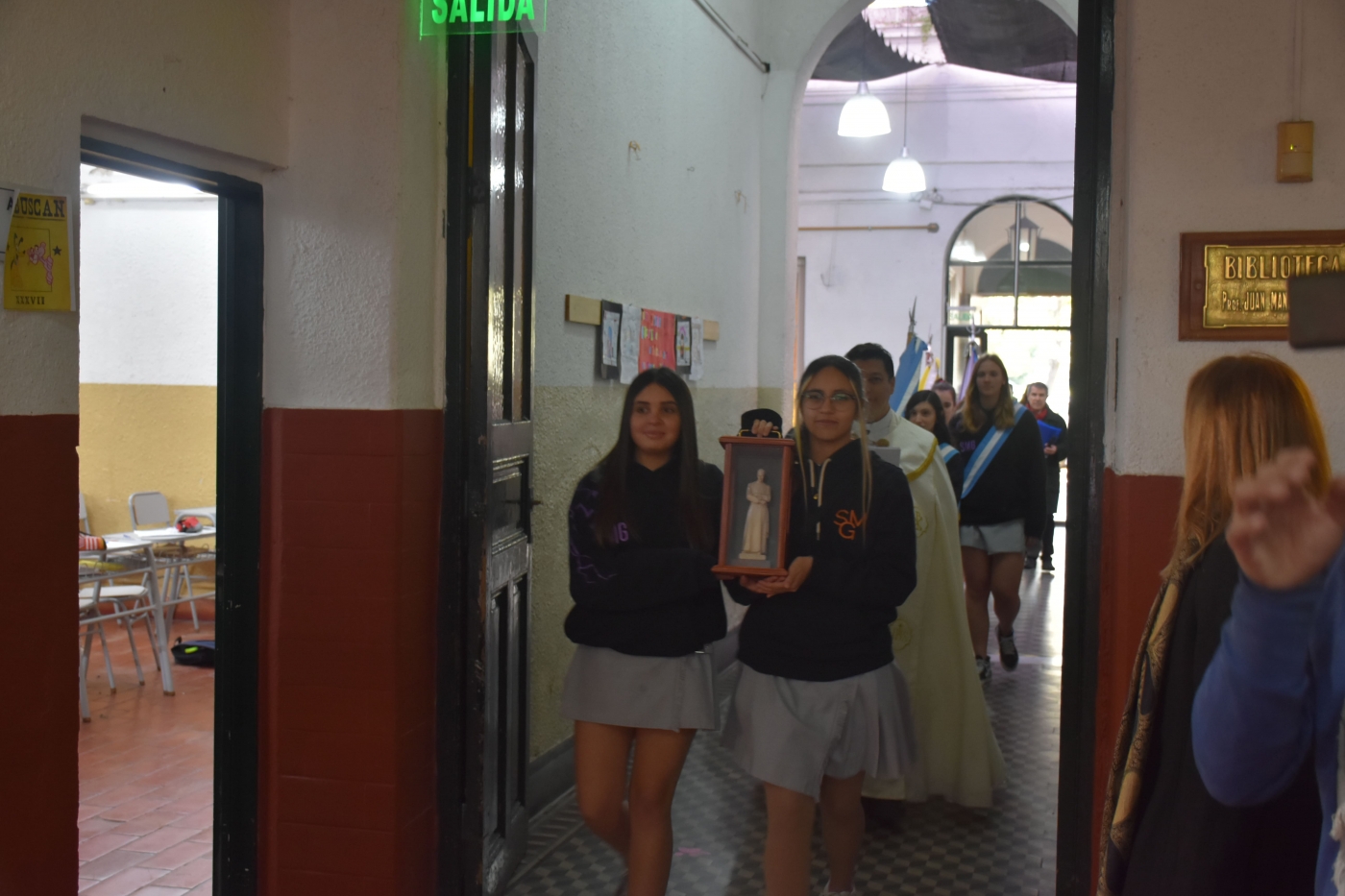 Acto en homenaje a los 40 años del colegio San Miguel Garicoïts