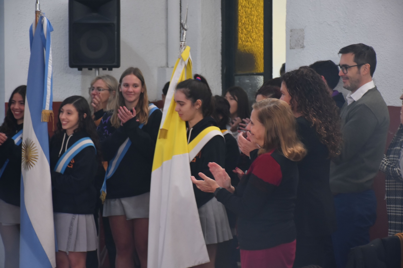Acto en homenaje a los 40 años del colegio San Miguel Garicoïts
