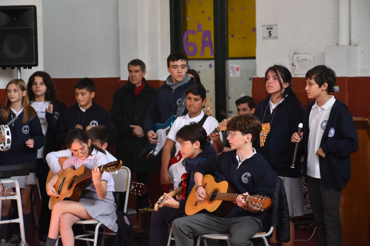Acto en homenaje a los 40 años del colegio San Miguel Garicoïts