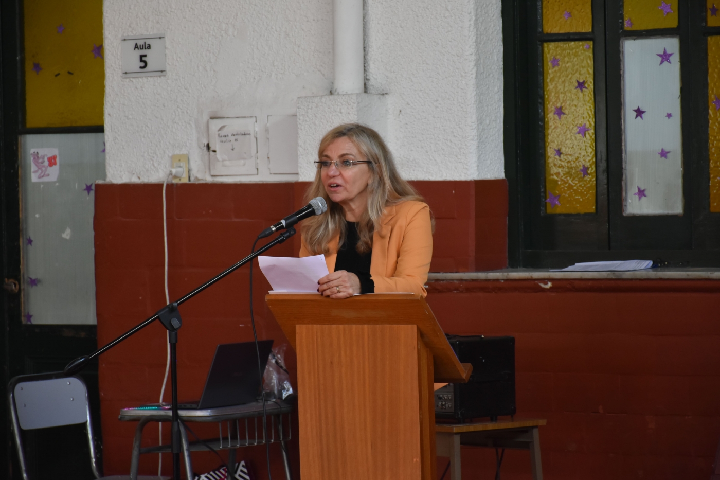 Acto en homenaje a los 40 años del colegio San Miguel Garicoïts