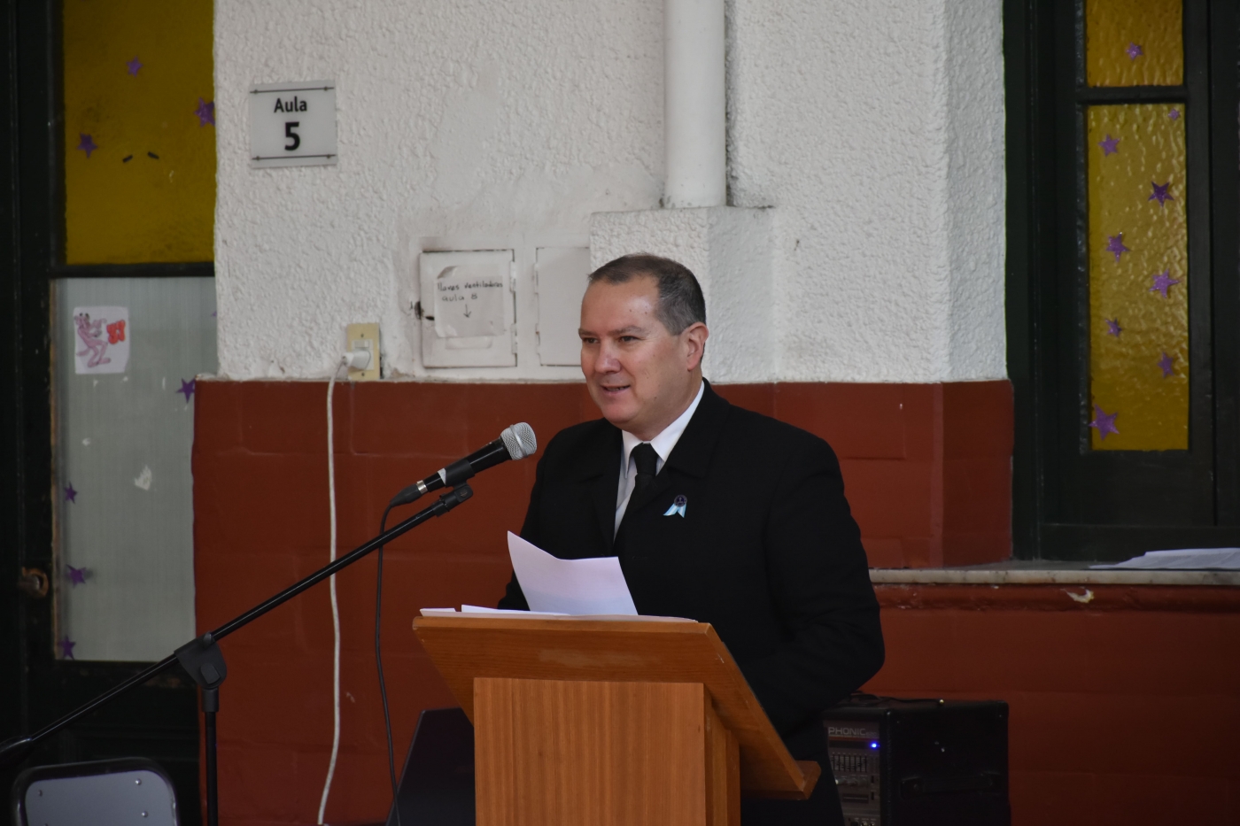 Acto en homenaje a los 40 años del colegio San Miguel Garicoïts