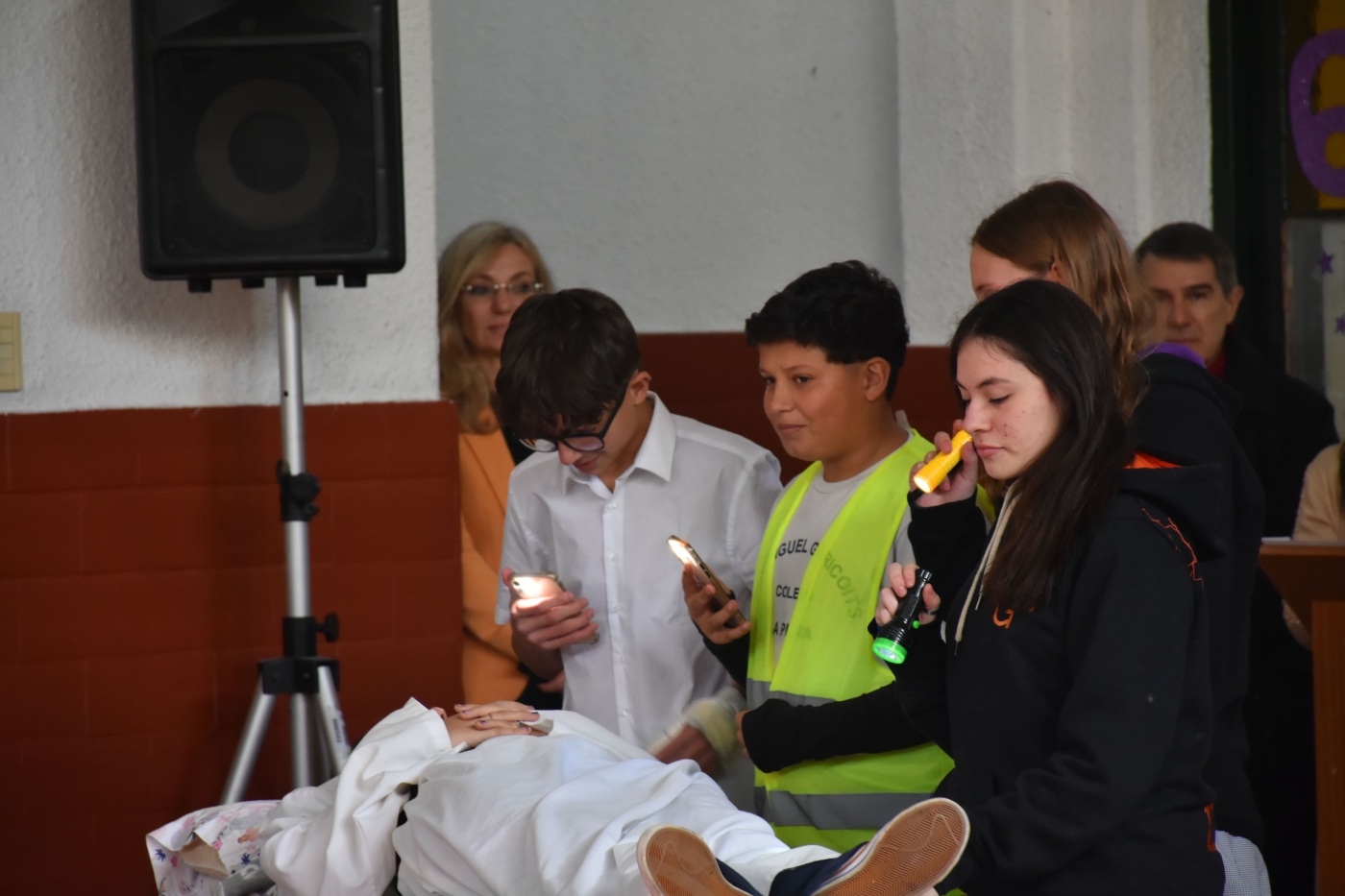 Acto en homenaje a los 40 años del colegio San Miguel Garicoïts