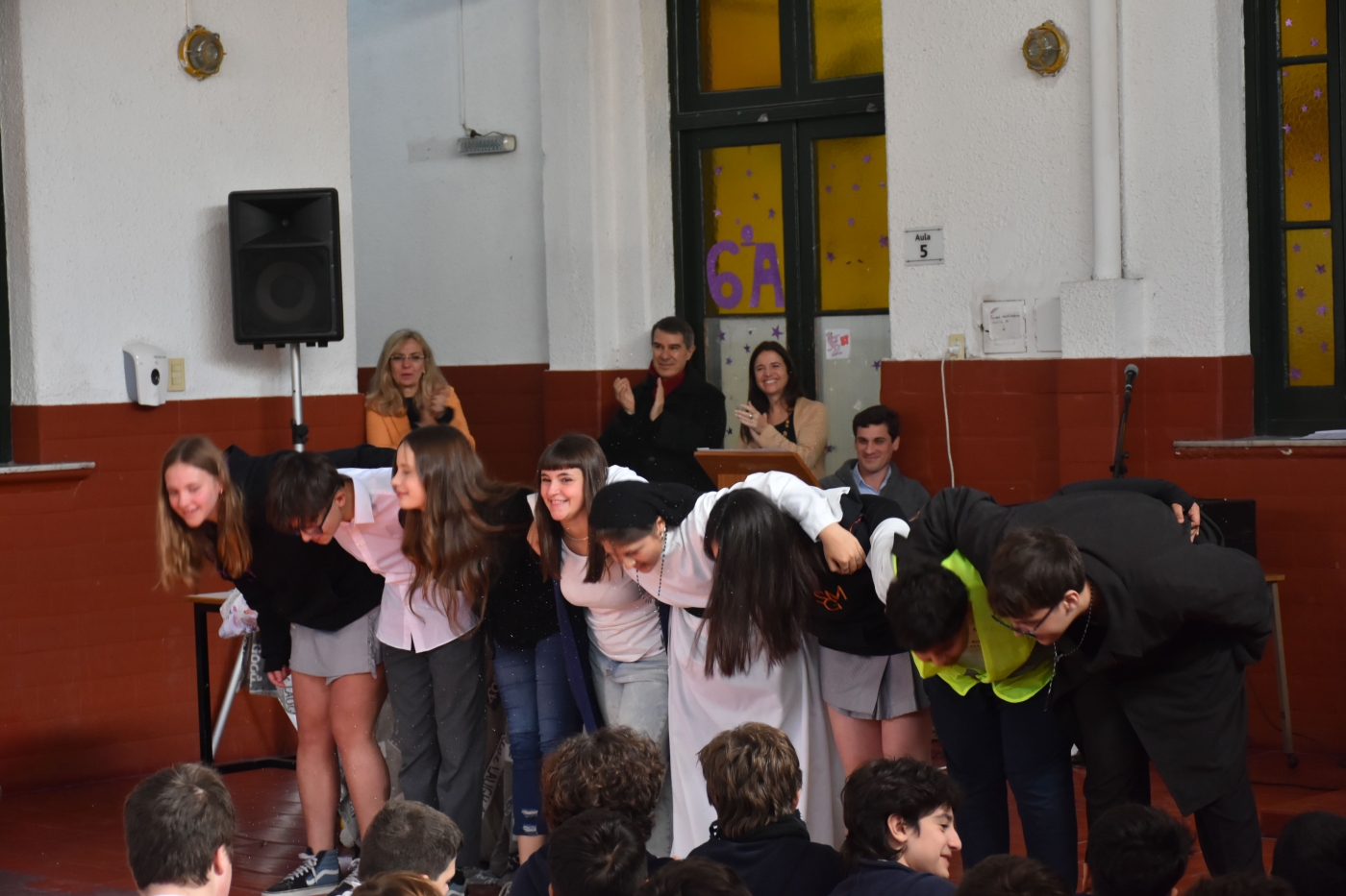 Acto en homenaje a los 40 años del colegio San Miguel Garicoïts