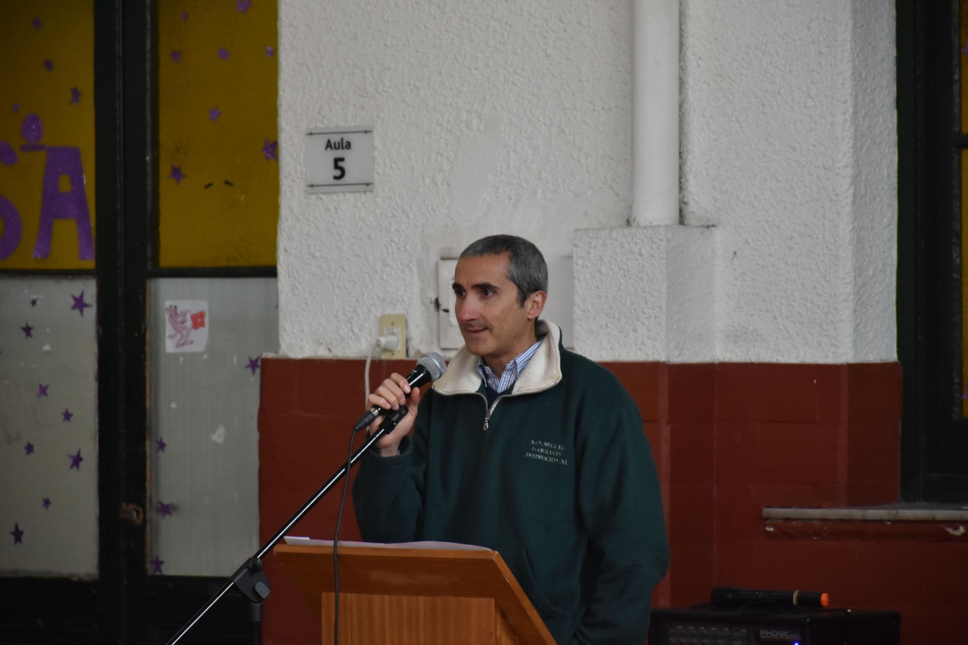 Acto en homenaje a los 40 años del colegio San Miguel Garicoïts