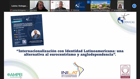 ODUCÁTEDRAS. “Internacionalización con Identidad Latinoamericana: una alternativa al eurocentrismo y anglodependencia”
