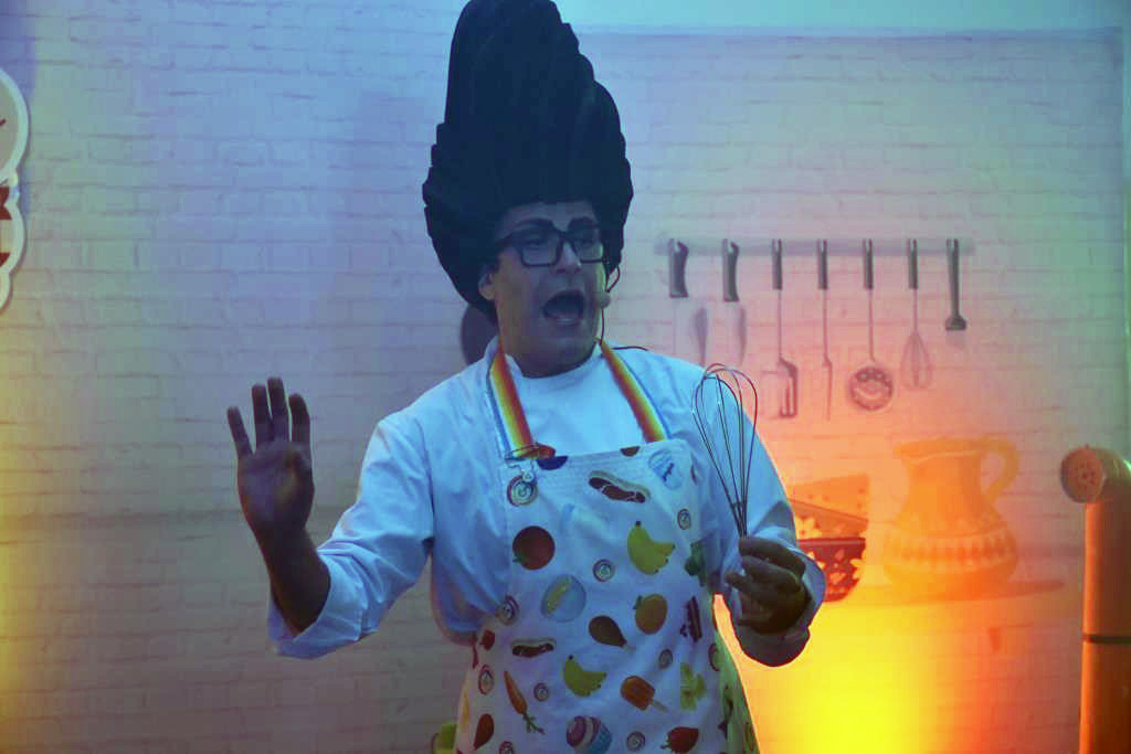 Colegio Estrada teatro y cocina para una alimentación saludable