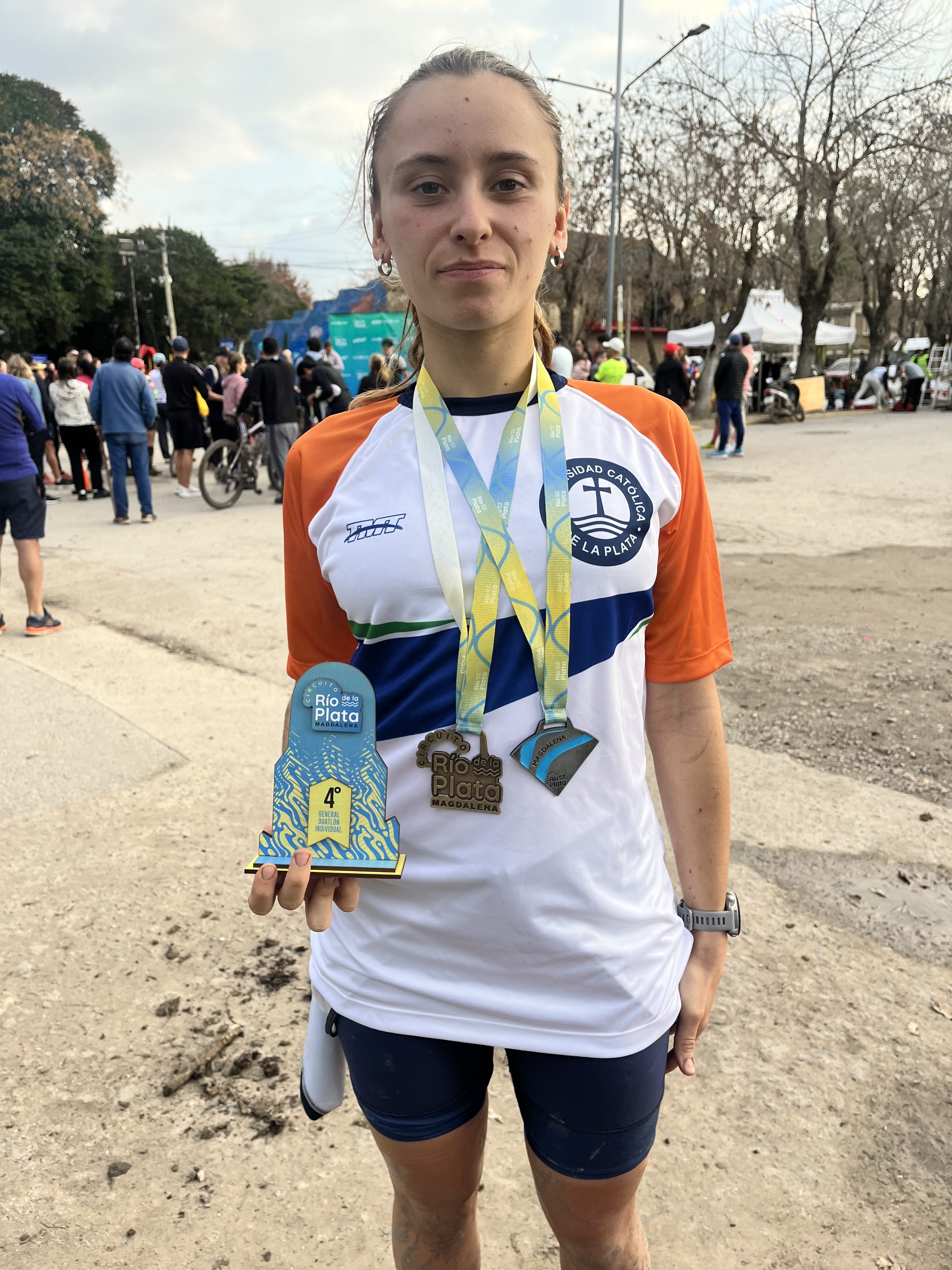 Gran participación de estudiante de la UCALP en el Duatlón Atalaya (1)