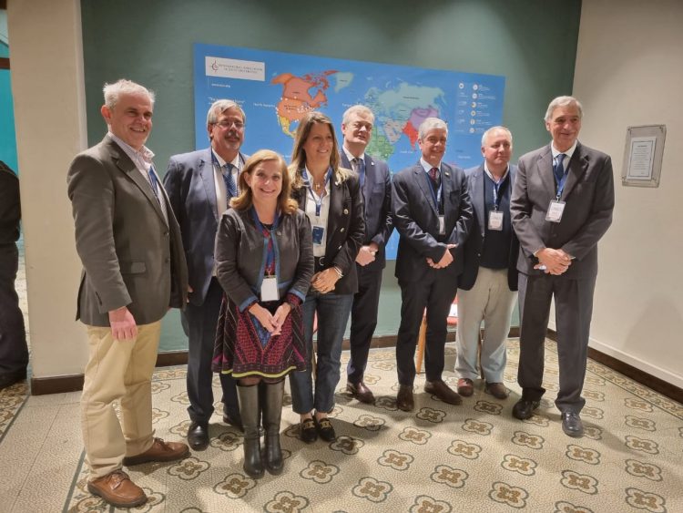 La Rectora de la UCALP junto al grupo de Rectores de Argentina que forman la red UC-OC- Universidades Católicas y de Orientación Católica de Argentina