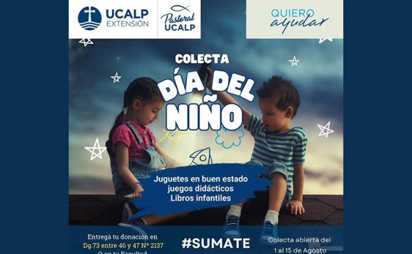 Colecta solidaria por el Día del Niño