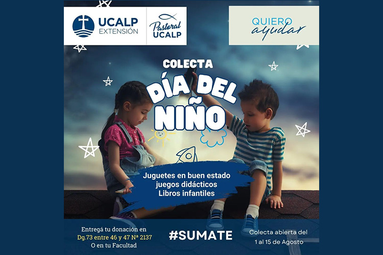 Colecta solidaria por el Día del Niño