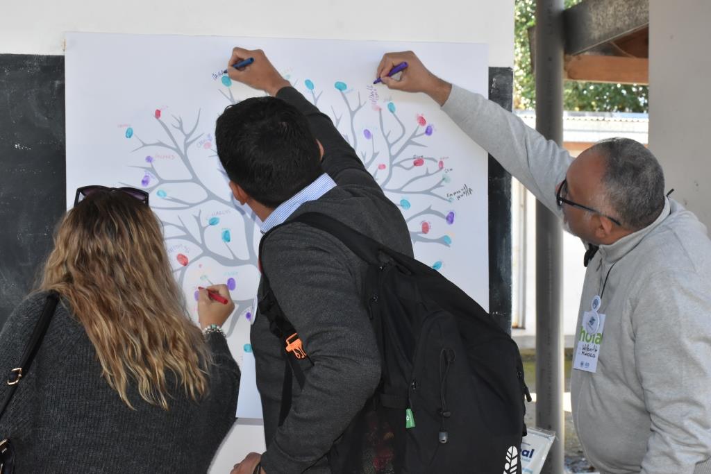 Representantes de universidades del mundo en una visita especial a la UCALP