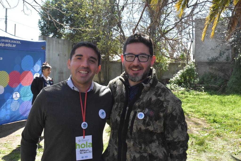 Representantes de universidades del mundo en una visita especial a la UCALP