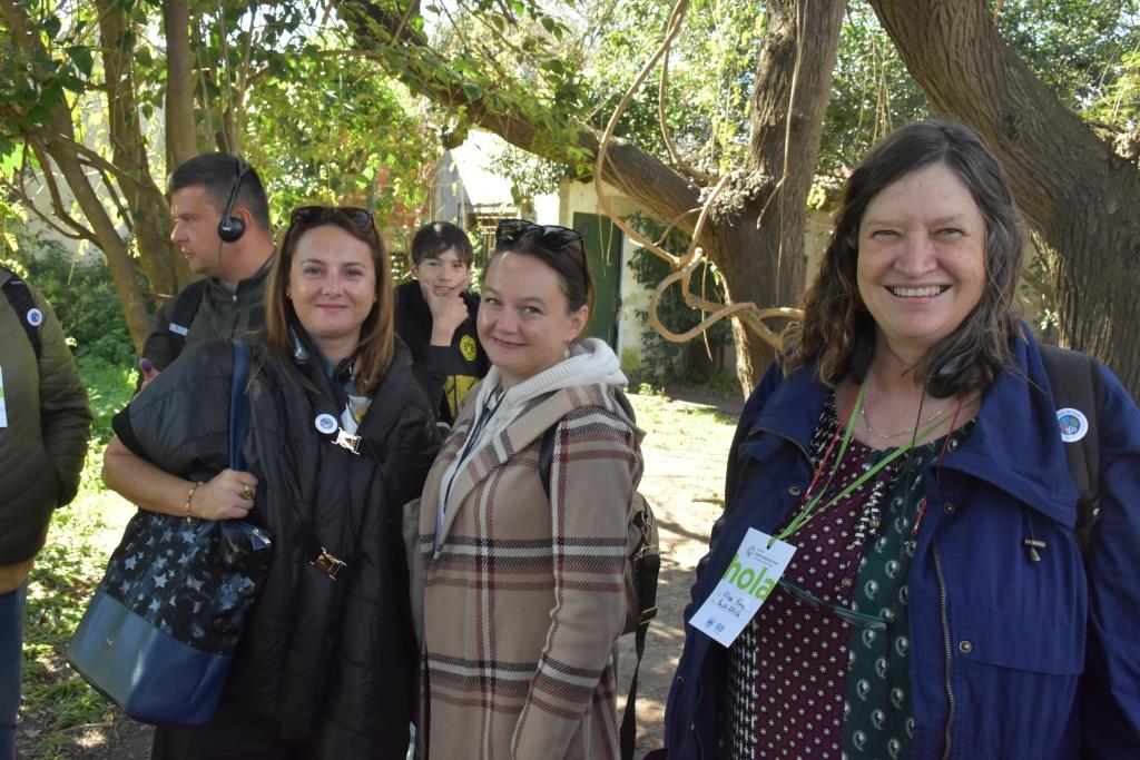 Representantes de universidades del mundo en una visita especial a la UCALP