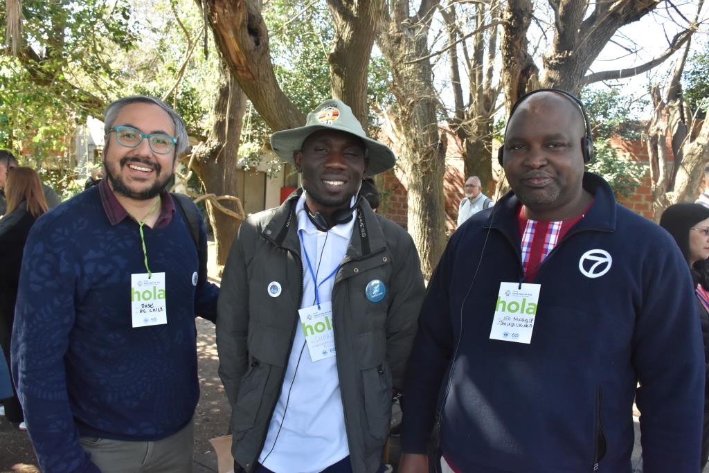 Representantes de universidades del mundo en una visita especial a la UCALP