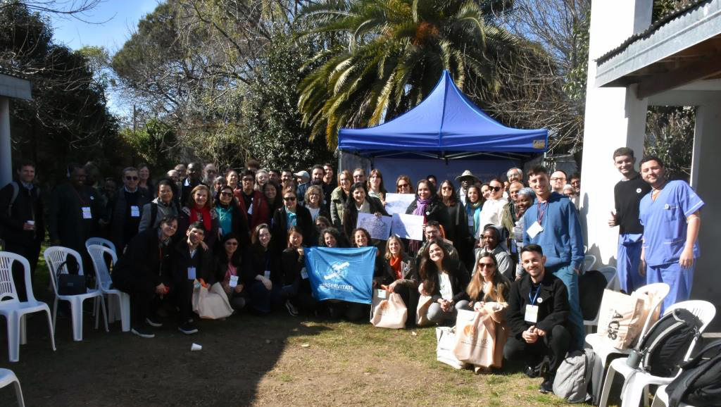 Representantes de universidades del mundo en una visita especial a la UCALP
