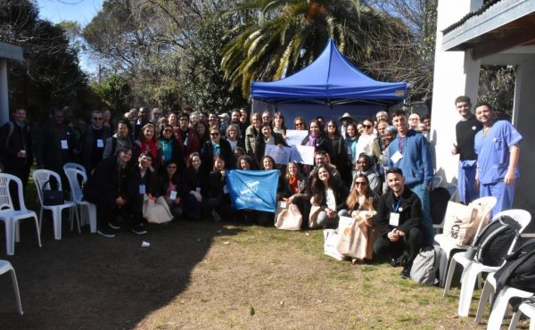 Representantes de universidades del mundo en una visita especial a la UCALP