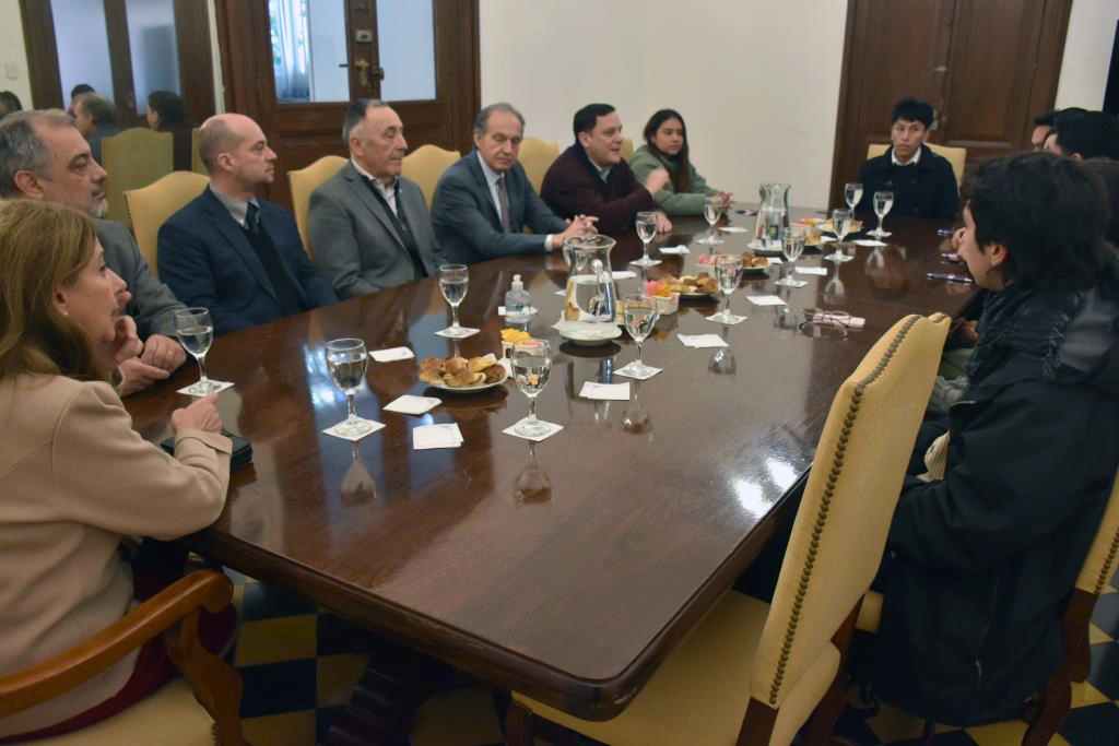 ¡Bienvenidos! Estudiantes de distintos países en un intercambio con la UCALP