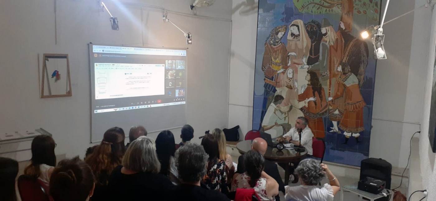 Alumnos y docentes de Humanidades presentaron proyectos de investigación