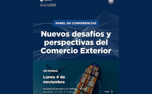 Nuevo panel de conferencias en la UCALP organizado por el IAPE