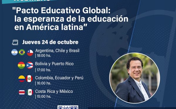 ODUCÁTEDRAS Webinario “Pacto Educativo Global: la esperanza de la educación en América latina”