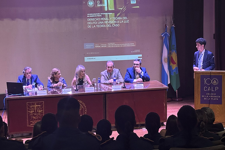 Se inauguró la VIII Diplomatura Internacional en Derecho  Penal