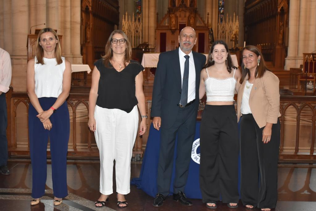 La Facultad de Ciencias de la Salud de la UCALP reconoció a sus graduados 
