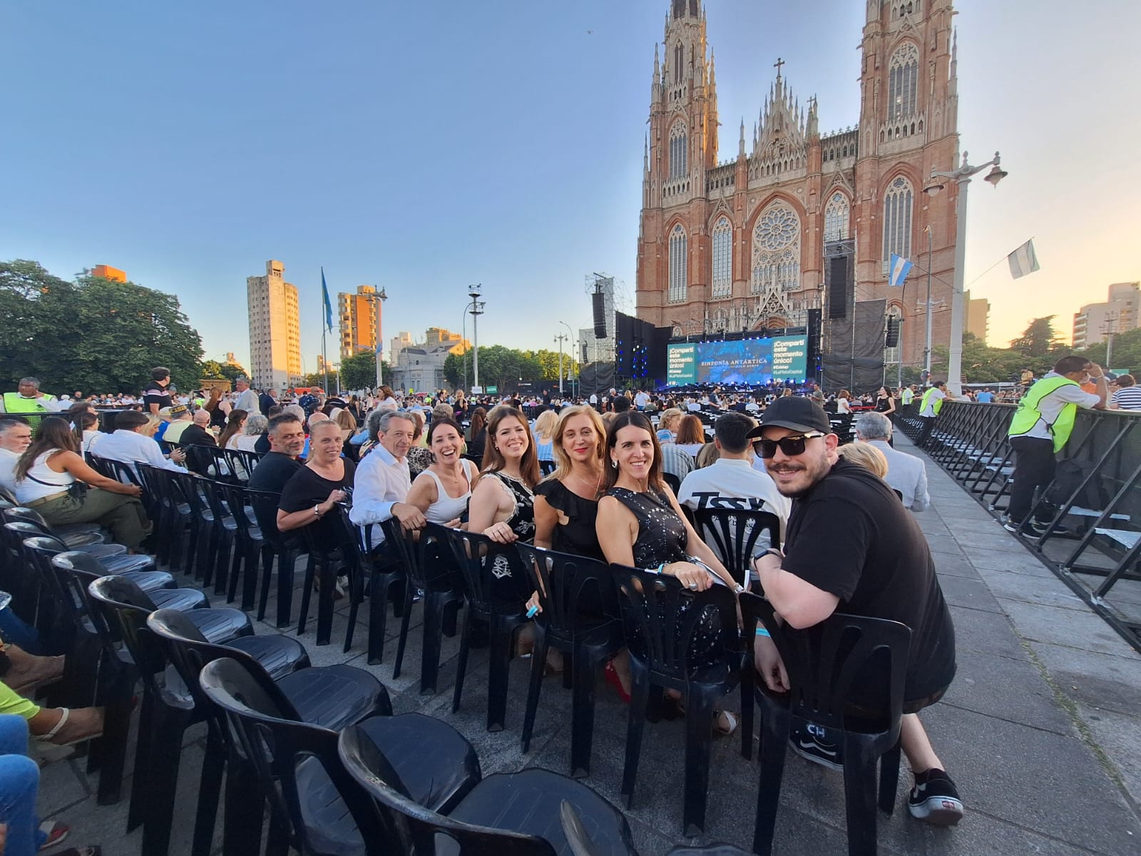 La UCALP participó de la histórica inauguración del nuevo sistema de iluminación y campanario de la Catedral (2)