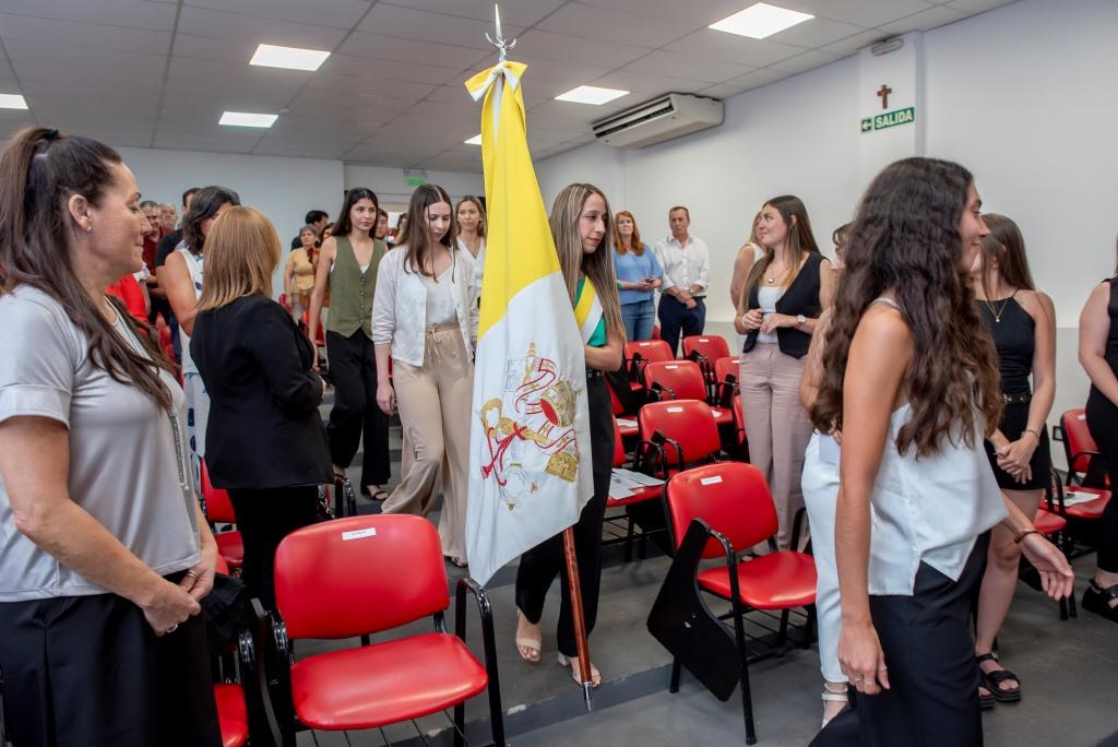 Acto de colación en Bahía Blanca 