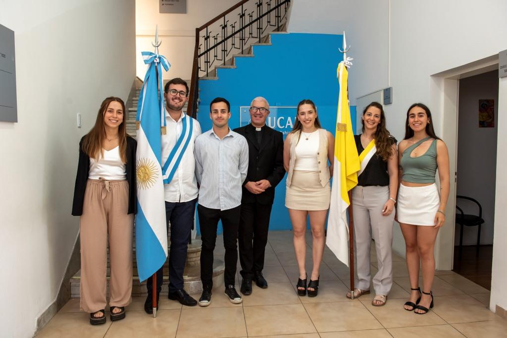 Acto de colación en Bahía Blanca 