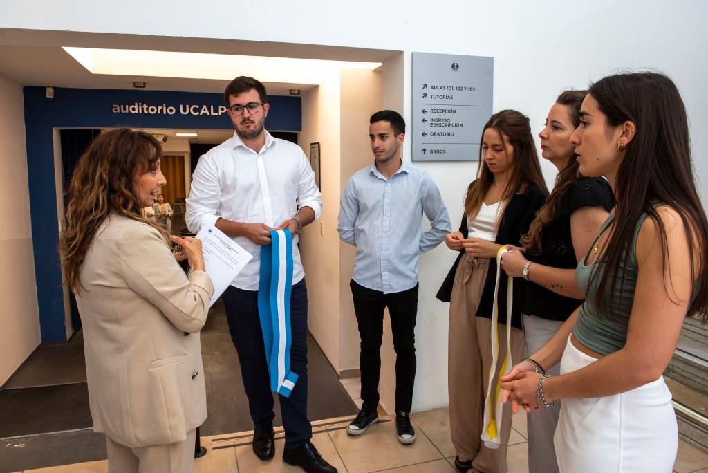 Acto de colación en Bahía Blanca 