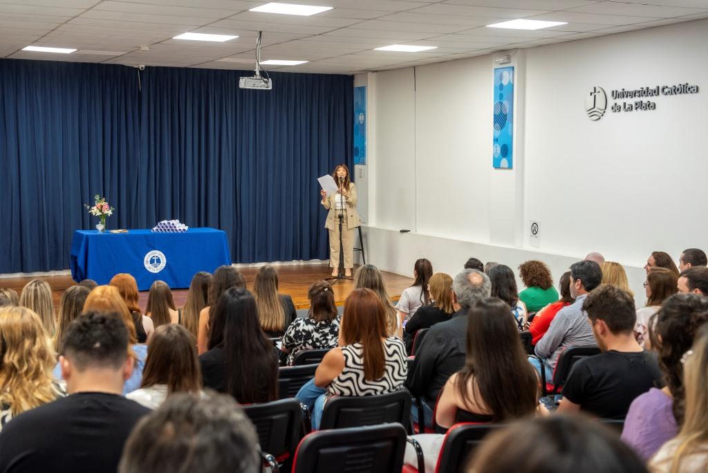 Acto de colación en Bahía Blanca 