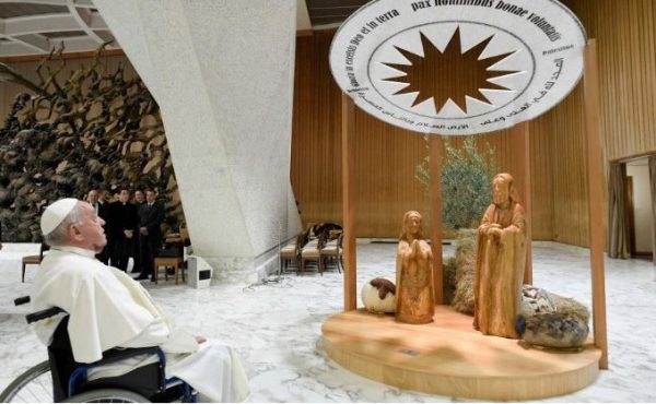 El Papa Francisco invitó a preparar la Navidad con esperanza