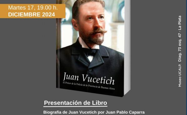 Presentan la gran biografía de don Juan Vucetich