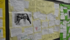 Emotivo homenaje de los alumnos del Colegio Estrada al Papa Francisco