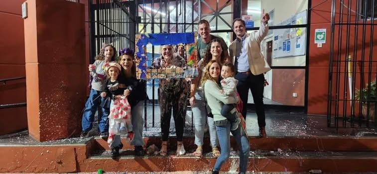 Festejar y ayudar: egresados sumaron su aporte para Bahía Blanca