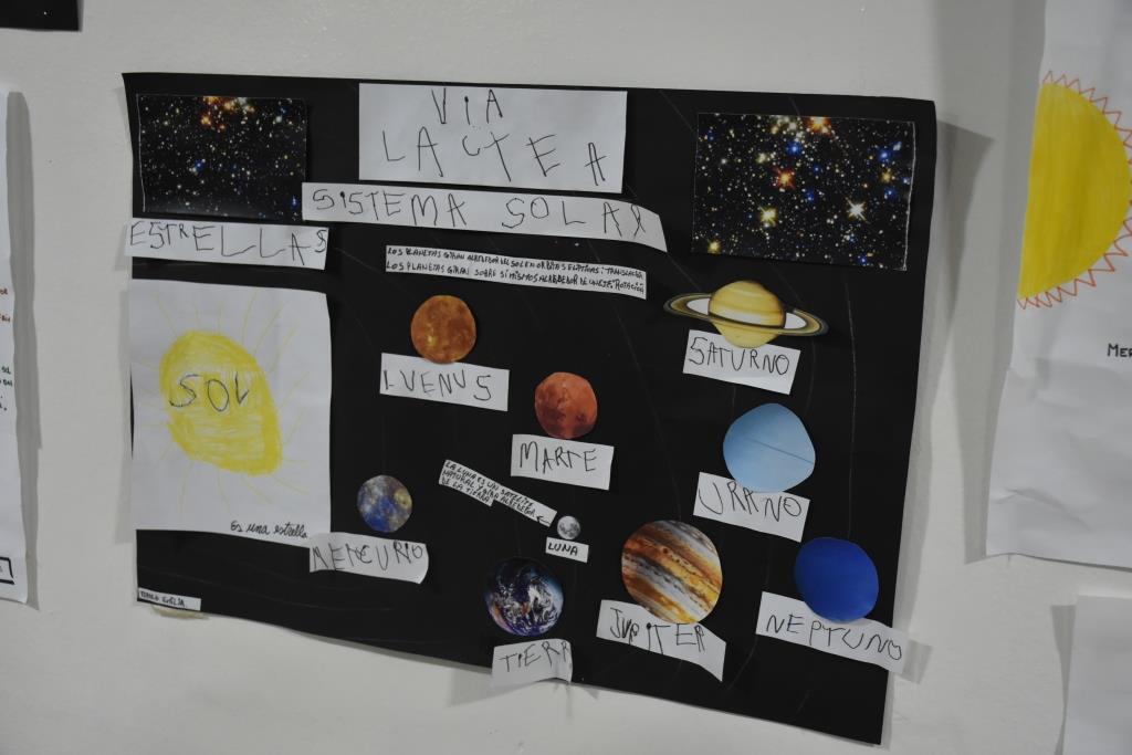 Los niños del Jardín Estrada compartieron su experiencia en el Planetario