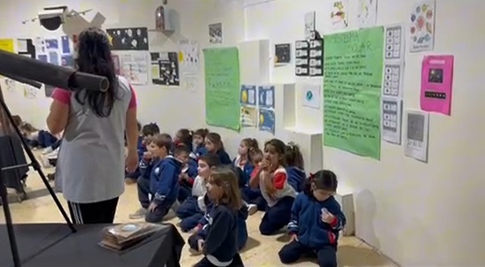 Los niños del Jardín Estrada compartieron su experiencia en el Planetario