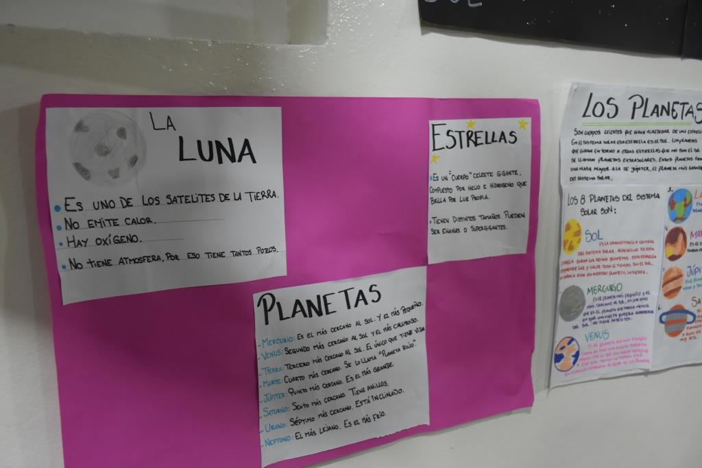 Los niños del Jardín Estrada compartieron su experiencia en el Planetario