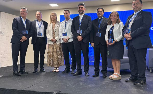 La Rectora de la UCALP fue elegida vicepresidenta de la ODUCAL por la Subregión Cono Sur