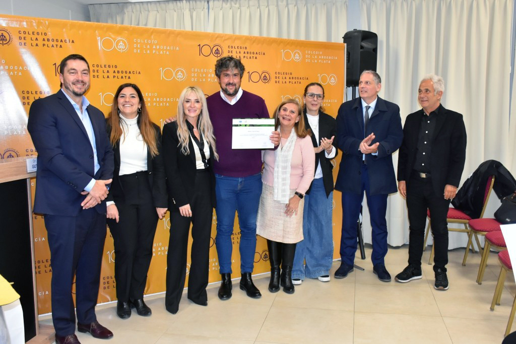Finalizó el Seminario de Formación Ambiental en el Colegio de la Abogacía de La Plata 