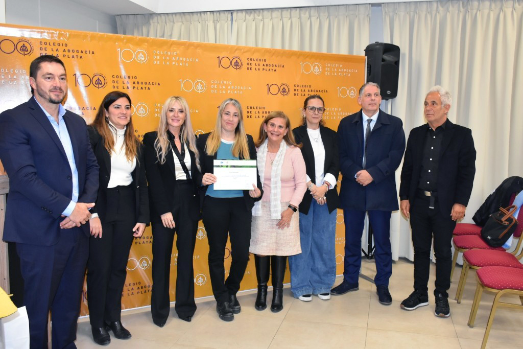 Finalizó el Seminario de Formación Ambiental en el Colegio de la Abogacía de La Plata 