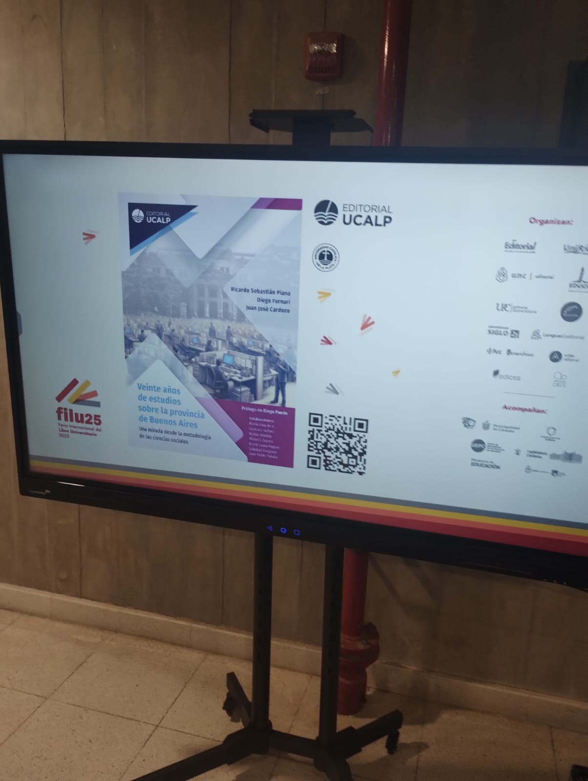 La Editorial UCALP participó de la Feria Internacional del Libro Universitario en Córdoba