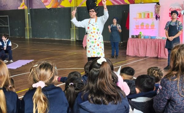 Magia y nutrición para los chicos del San Luis